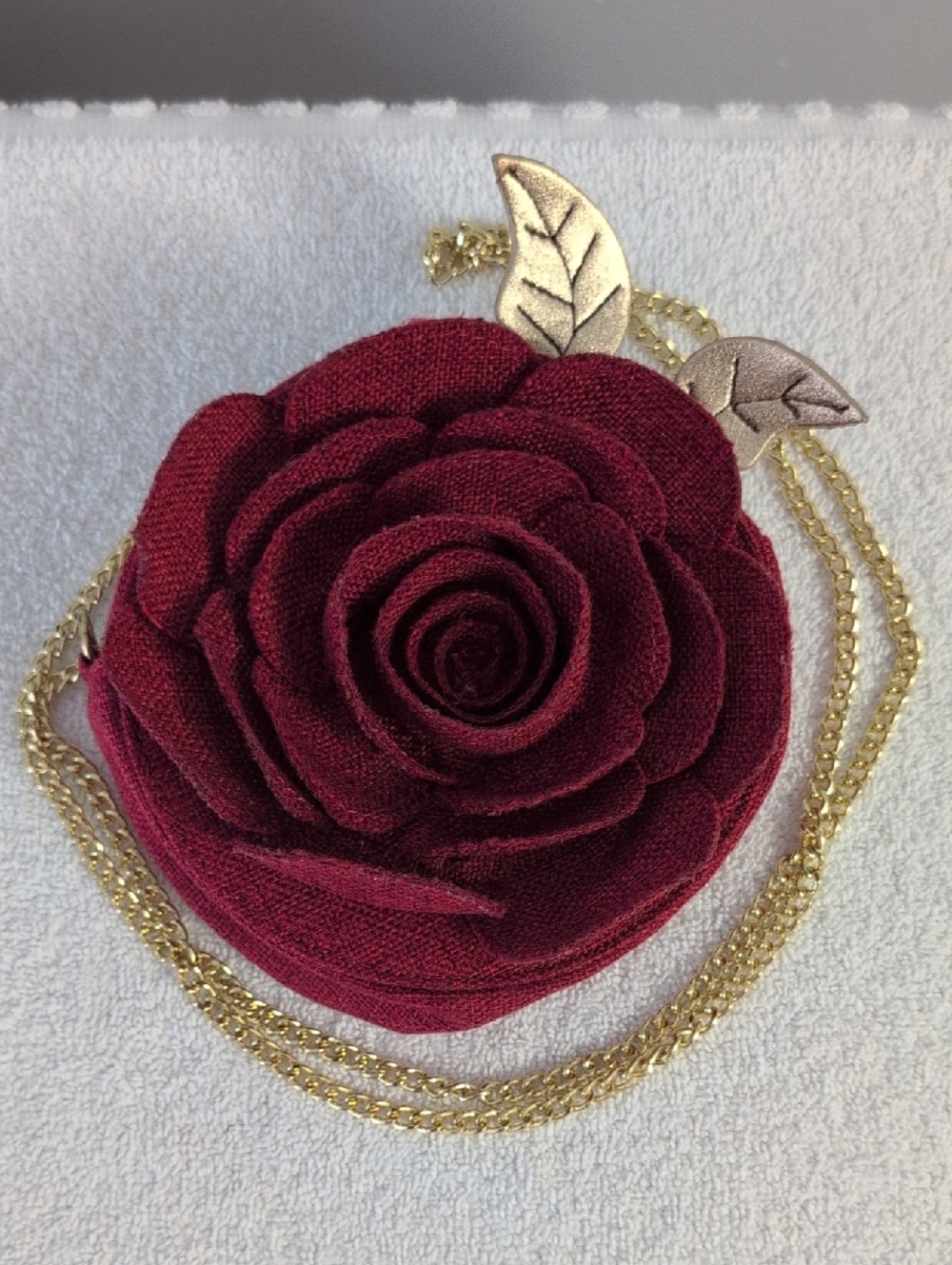 Disney Danielle Nicole Beauty and the Beast Enchanted Rose Crossbody